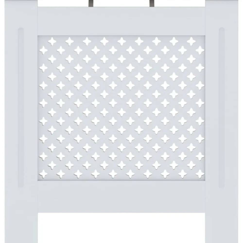 Mdf lämpöpatterin suoja valkoinen 78 cm*FinePRICE Outlet