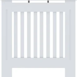 Clearance Mdf lämpöpatterin suoja valkoinen 78cm Patterinsuojat