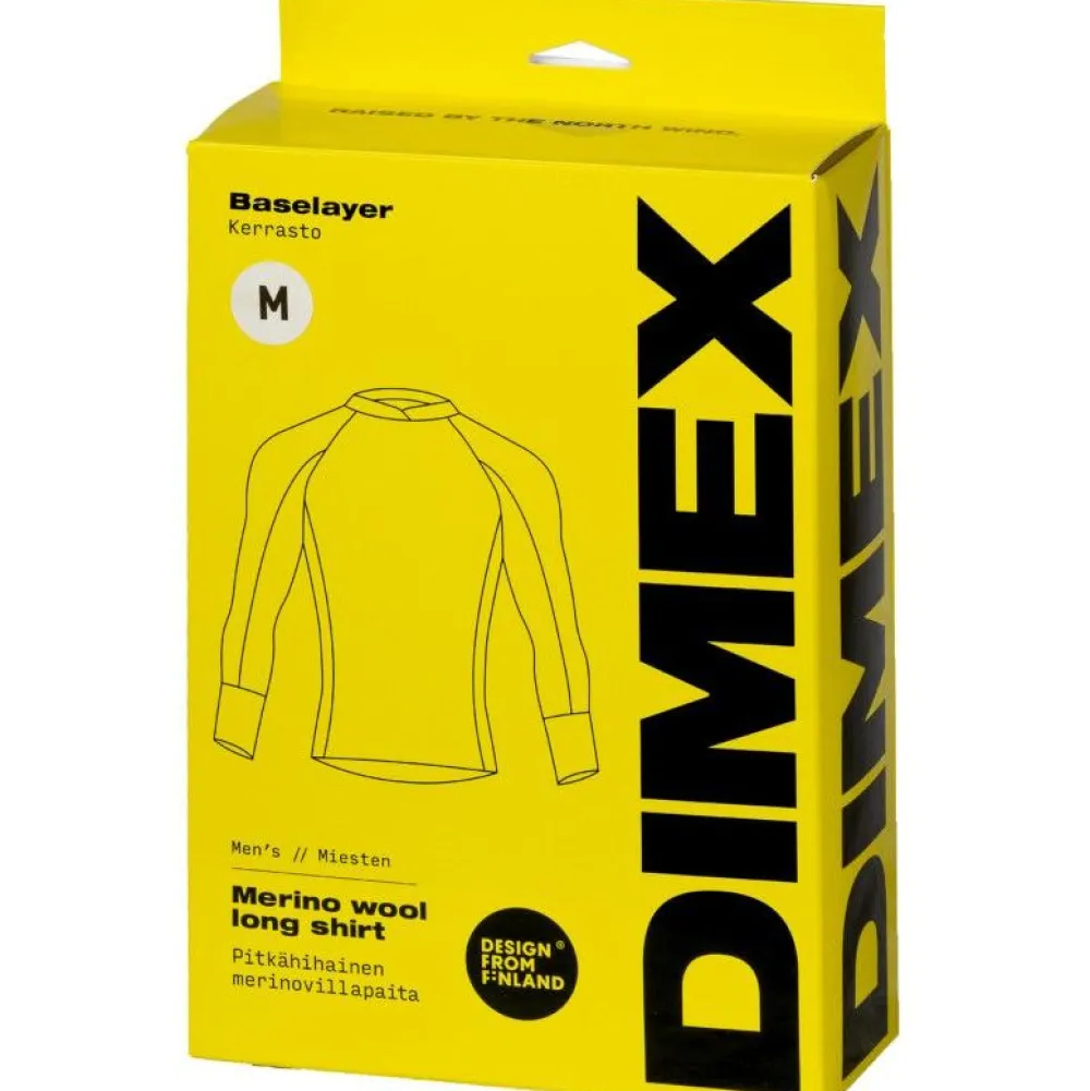 Merinovillapaita 4465+, keltainen*Dimex Clearance