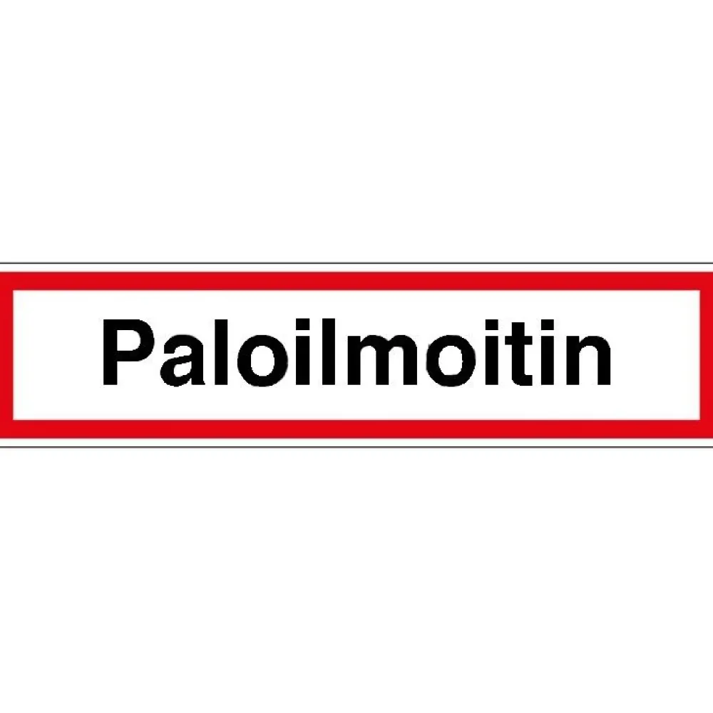 Merkintätarra "Paloilmoitin", 40x10cm*Suomen Turvakauppa Online