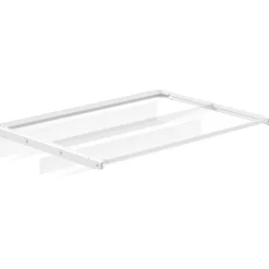 Best Mesh kenkähylly 40 ulosvedettävä 605x430x96 mm valkoinen Säilytysjärjestelmät