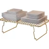 Metallinen pöytähylly Dolap Ici Organizer, 15x19x42cm, kulta*Linento Furniture New