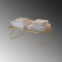 Metallinen pöytähylly Dolap Ici Organizer, 15x19x42cm, kulta*Linento Furniture New