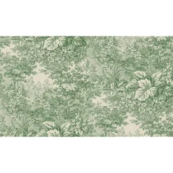 Metsätapetti Forest Toile vihreä, mittatilaus, non-woven*Sandberg Sale