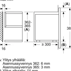 Discount Mikroaaltouuni Serie 8 BFL7221W1 60cm valkoinen integroitava Liedet Ja Uunit