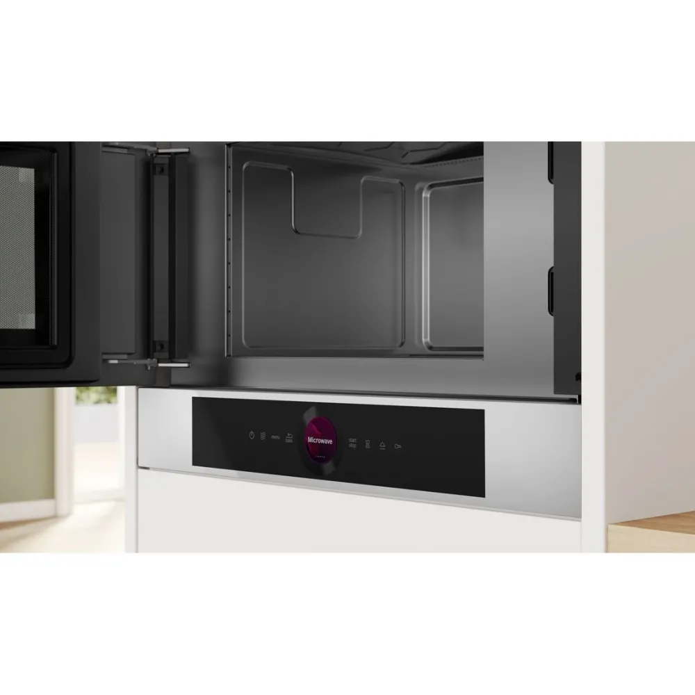 Discount Mikroaaltouuni Serie 8 BFL7221W1 60cm valkoinen integroitava Liedet Ja Uunit