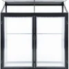 Minikasvihuone Havsvik, 130x55x140cm, musta*Lykke New
