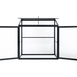 Minikasvihuone Havsvik, 130x55x140cm, musta*Lykke New