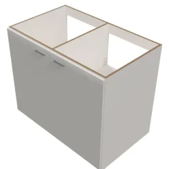 Minikeittiö MCERAMIC, leveys 100cm, keraamisella liedellä*Limatec Online
