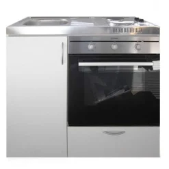 Hot Minikeittiö MKB-100, leveys 100cm, uunilla ja sähköliedellä Minikeittiöt