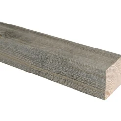 Mitallistettu puutavara , 48x48x5400mm, homesuojattu, musta*JR-Wood