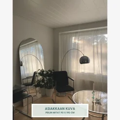 Mittatilauspeili Suomen Lasitehdas, puolikaari*Suomen Lasitehdas Oy Outlet