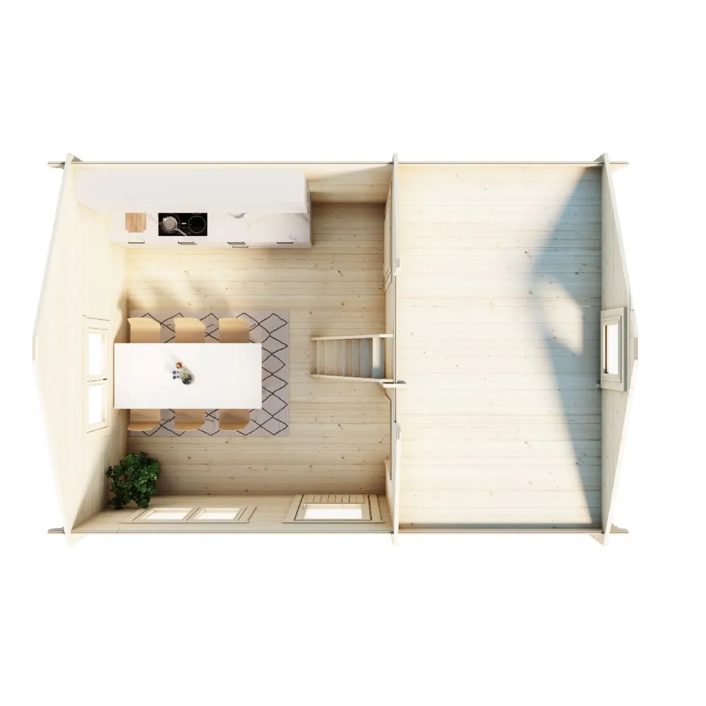 Mökki 100C-4 Paasvesi 22 m² sis.parven*Luoman Lillevilla Clearance