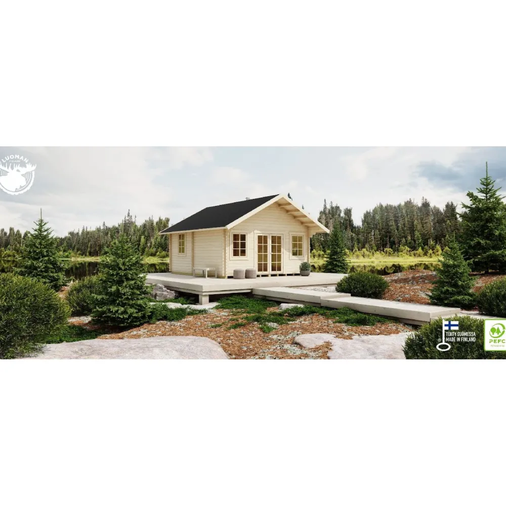 Mökki 220-3 Koitere 28,5 m² sis.parven*Luoman Lillevilla New
