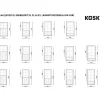 Mökkiovi ML4A M16 mittatilausovi*Kaskipuu Sale