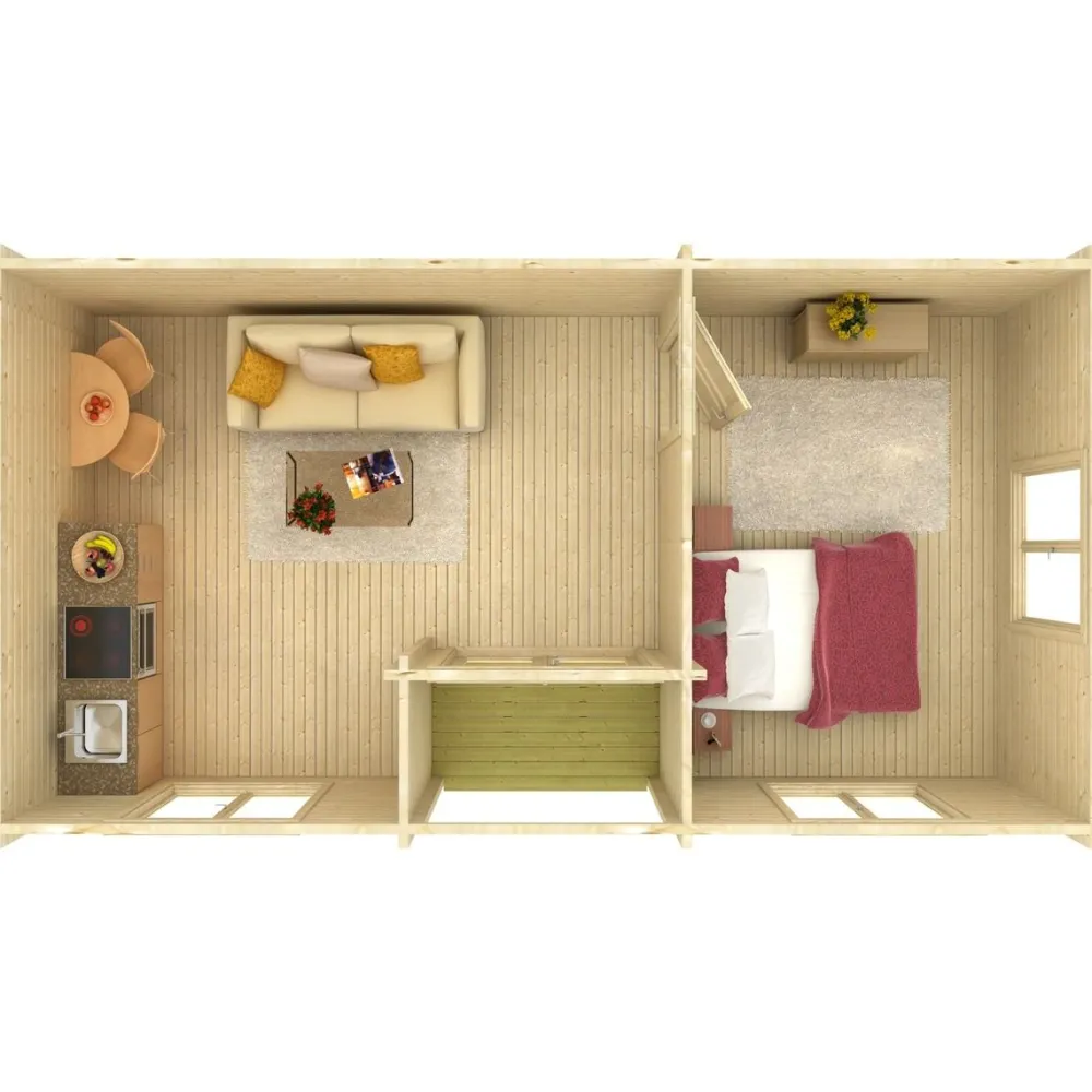 Sale Mökki Anna 26,8+1,9 m² Kesämökit