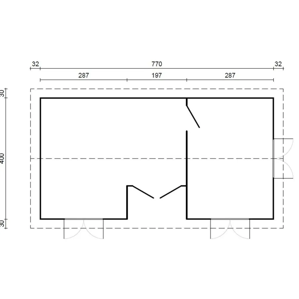 Sale Mökki Anna 26,8+1,9 m² Kesämökit