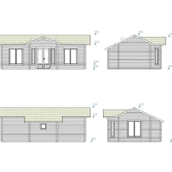 Mökki Anna 26,8 m² Kesämökit