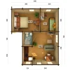 Mökki Emily 39,2 m²*Palmako New