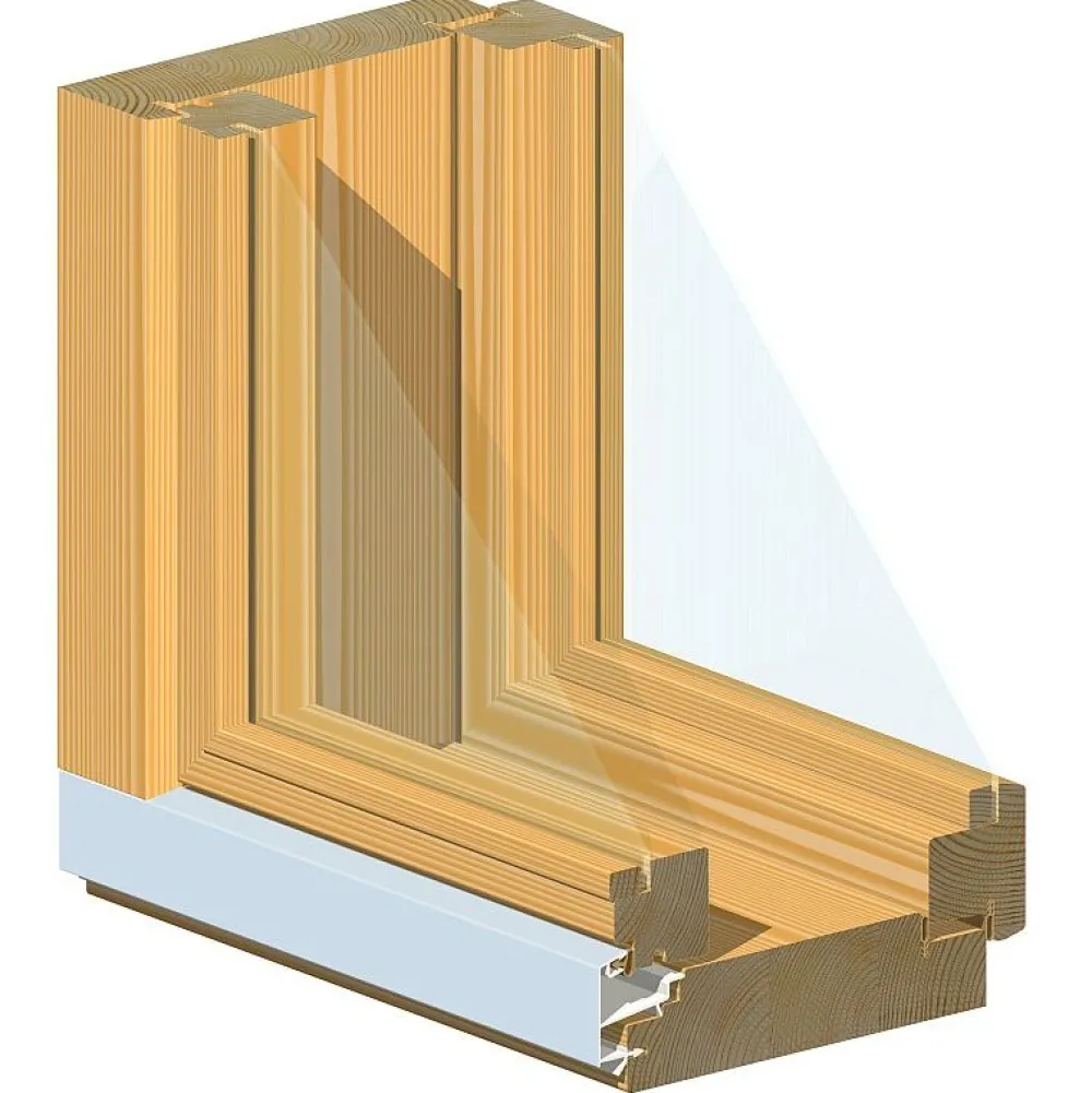 Outlet Mökki-tuuletusikkuna MS-SK-96 leveys 39cm x korkeus 39cm Ikkunat