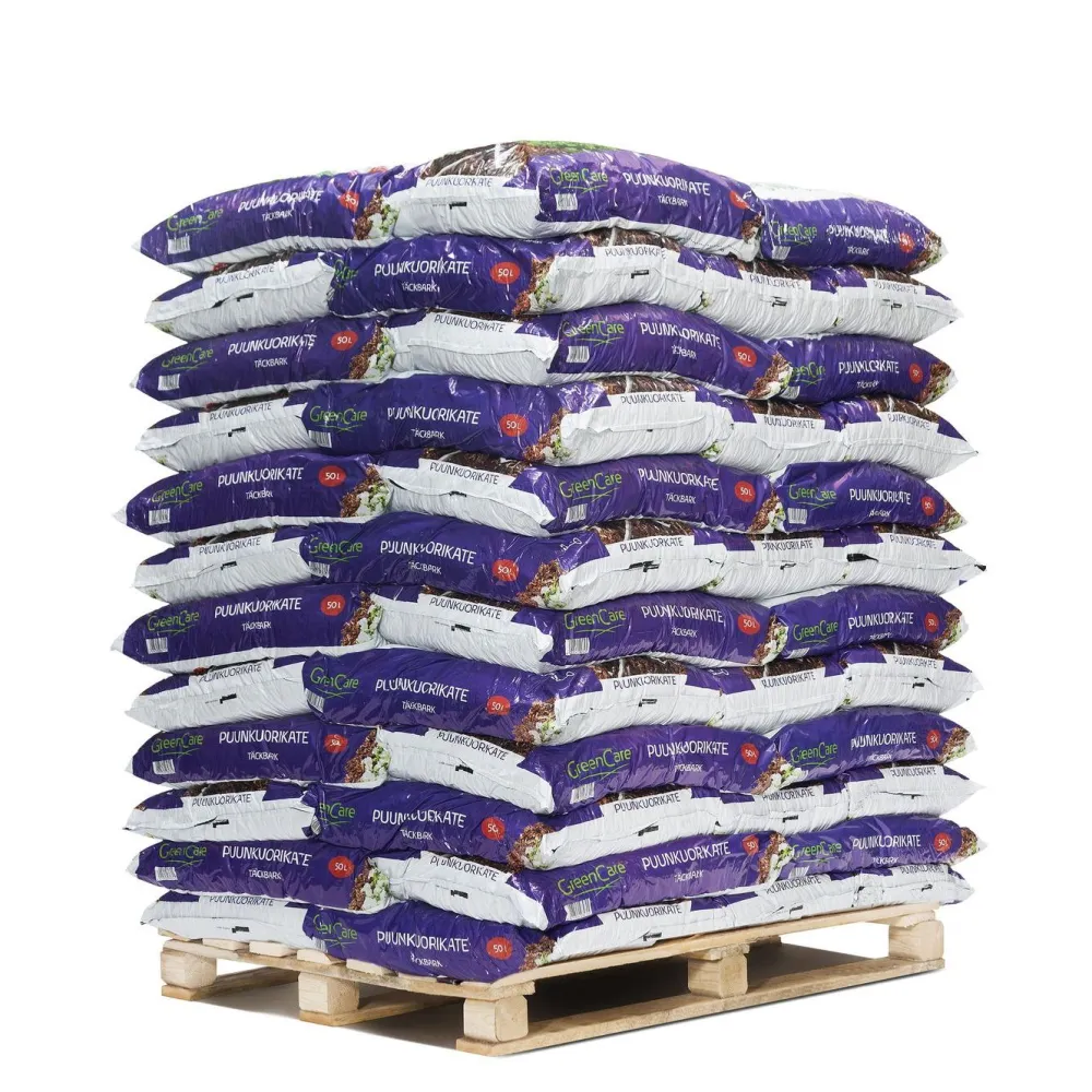 Männynkuorikate , 70 säkkiä x 50 litraa/lava, 3500 litraa*GreenCare Outlet