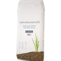 Outlet Männyn kuorikate 0-15mm 51 säkkiä x 50l/lava 2550 litraa Maa-Ainekset