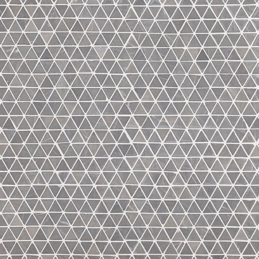 Mosaiikkilaatta Triangle Mini Light Grey, 30x30x30mm*Qualitystone Discount