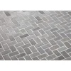 Mosaiikkilaatta Herringbone Grey Mini, 20x40mm*Qualitystone Outlet