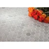 Best Mosaiikkilaatta Hexagon Mini Light Grey, 30x30mm Marmorilaatat|Mosaiikkilaatat