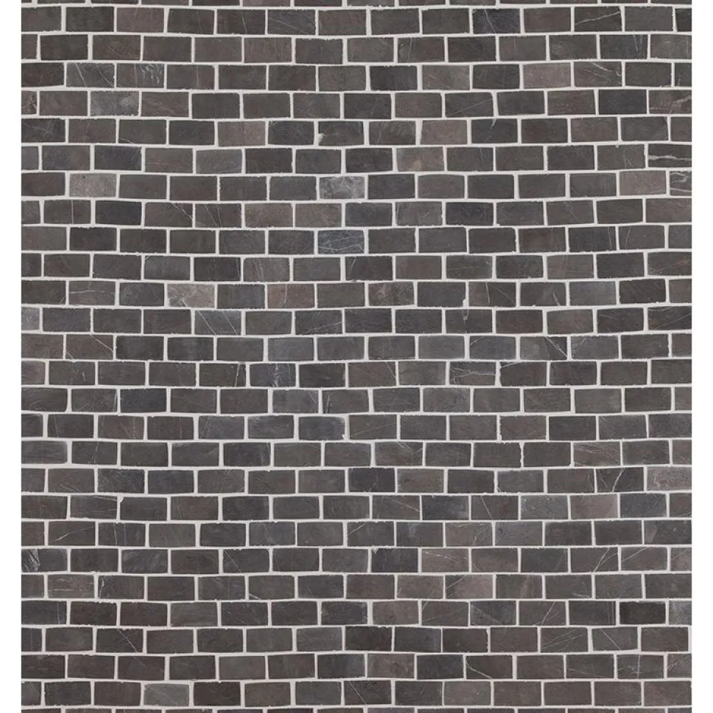 New Mosaiikkilaatta Brick Mini Grey, 20x40mm Marmorilaatat|Mosaiikkilaatat
