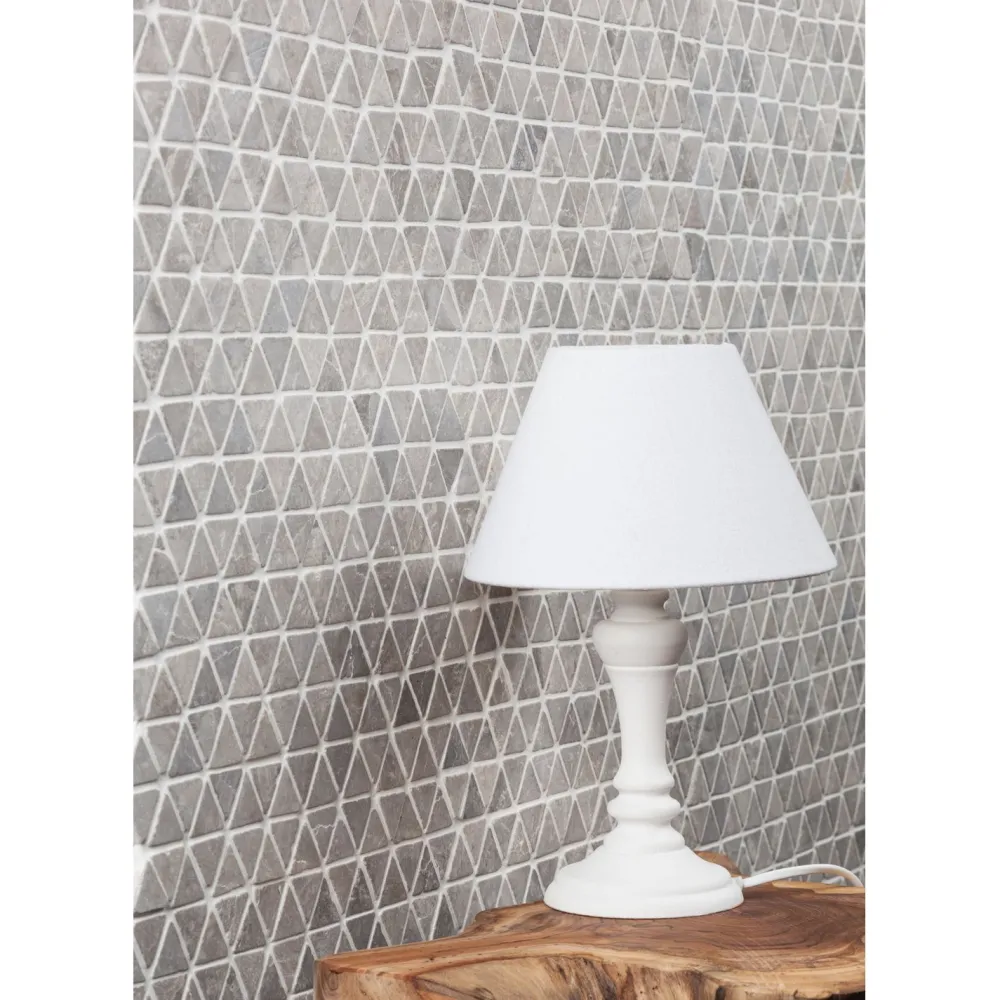 Mosaiikkilaatta Triangle Mini Grey, 30x30x30mm Marmorilaatat|Mosaiikkilaatat