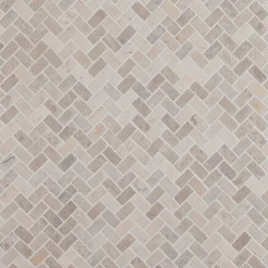 Outlet Mosaiikkilaatta Herringbone White Mini, 20x40mm Marmorilaatat|Mosaiikkilaatat