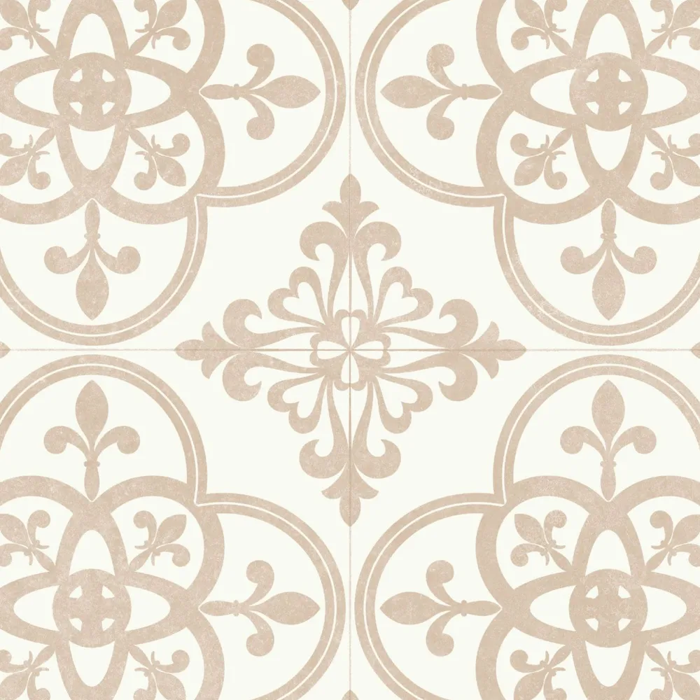Märkätilan muovimatto Aquarelle Lyon Terracotta, leveys 3m*Tarkett Hot