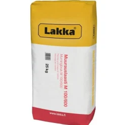 Clearance Muurauslaasti Lakka M 100/600, eri värejä Laastit Ja Sementit