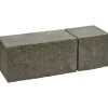 Muurikivi Antikko 330x165x165 mm profiloitu mustaharmaa Muurikivet