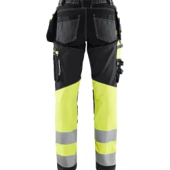 Naisten riipputaskuhousut 7196 Highvis Stretch*Blåkläder Hot