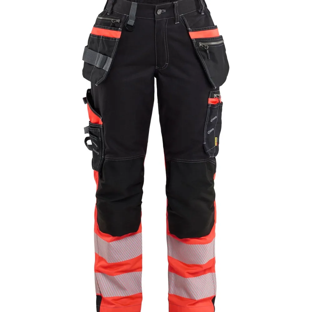 Naisten riipputaskuhousut 7196 Highvis Stretch*Blåkläder Hot