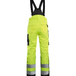 Naisten talvihousut 7885 Highvis huomiokeltainen/musta*Blåkläder New