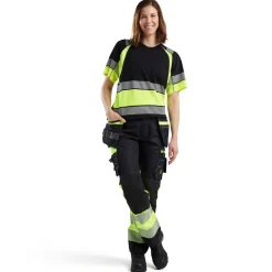 Naisten t-paita 3410 Highvis pyöreä pääntie*Blåkläder Sale