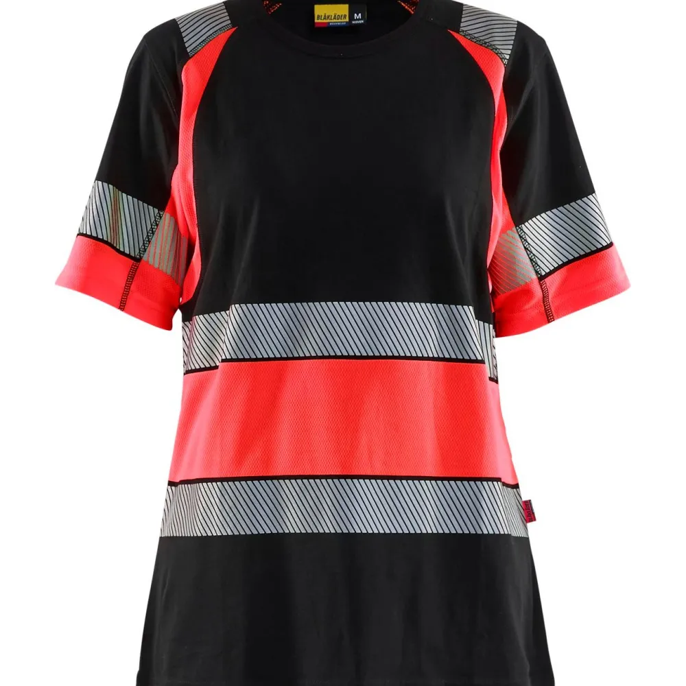 Naisten t-paita 3410 Highvis pyöreä pääntie*Blåkläder Sale