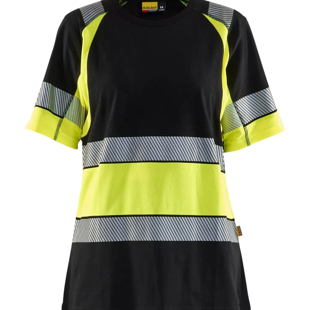 Naisten t-paita 3410 Highvis pyöreä pääntie*Blåkläder Sale