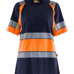Naisten t-paita 3410 Highvis pyöreä pääntie*Blåkläder Sale