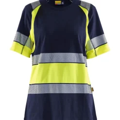 Naisten t-paita 3410 Highvis pyöreä pääntie*Blåkläder Sale