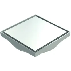 Neliökansi Design Platinum 150 mm Lattiakaivot