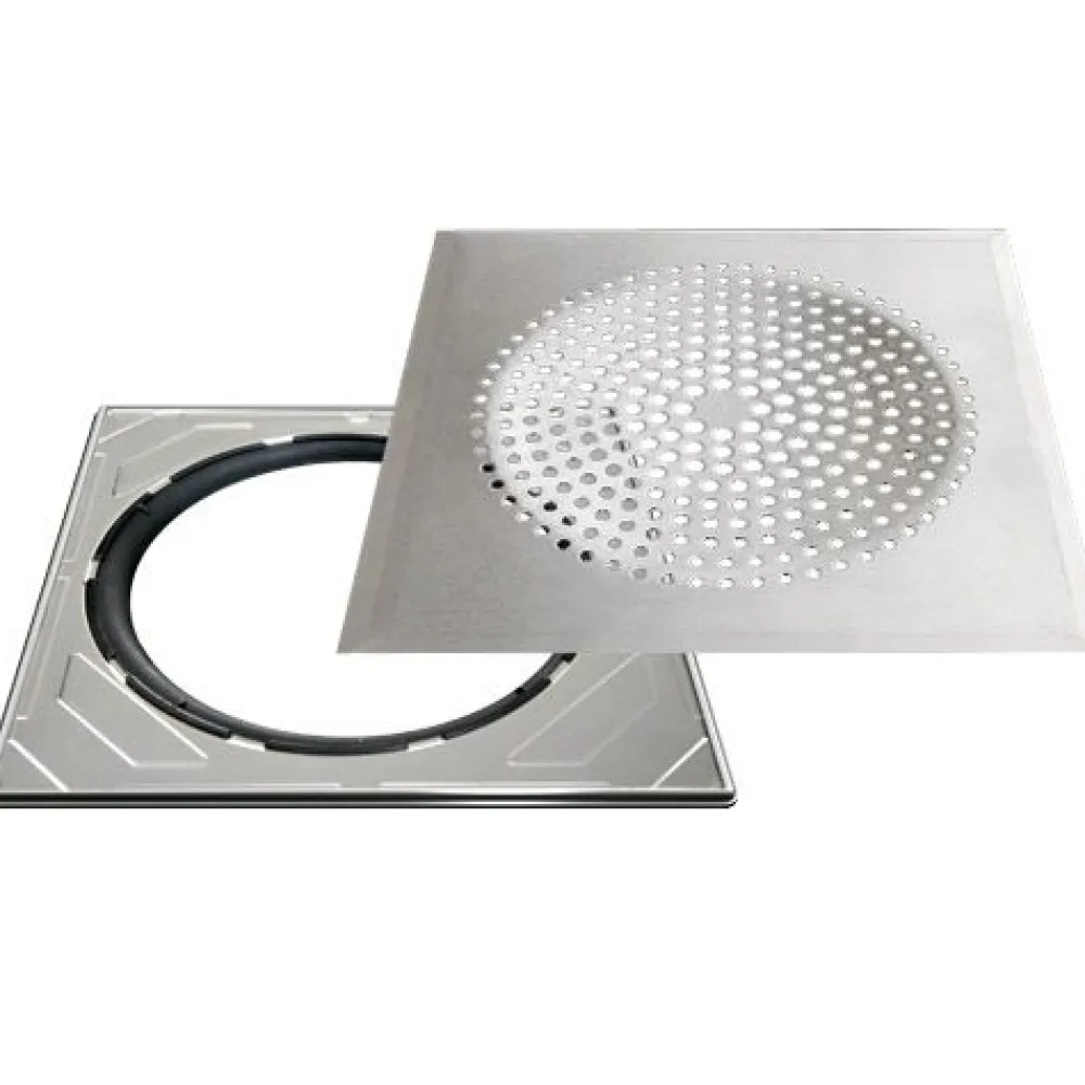 Neliökansi RST Modern säädettävällä teräskehyksellä 197x197 mm*Vieser New