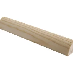 Sale Neljännespyöreä lista 18x18x2400mm mänty puuvalmis Pyörölistat Ja Höylälistat