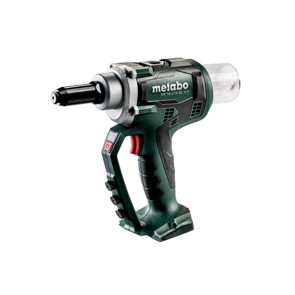 Niittipistooli NP 18 LTX BL 5.0 ilman akkua ja laturia*Metabo