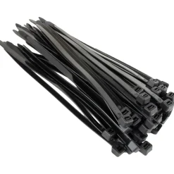 Outlet Nippuside leveys 7,6 mm 50 kpl/sarja Kaapelikiinnikkeet
