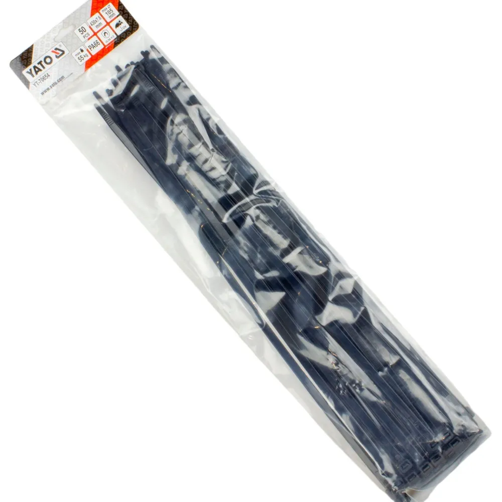 Outlet Nippuside leveys 7,6 mm 50 kpl/sarja Kaapelikiinnikkeet