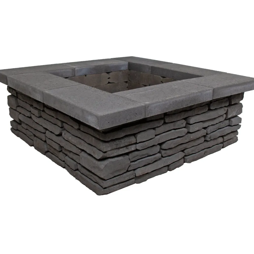 Nuotiopaikka Lakka Loimu + kansi, 1200x1200x420mm, musta*Lakka Rakennustuotteet Discount